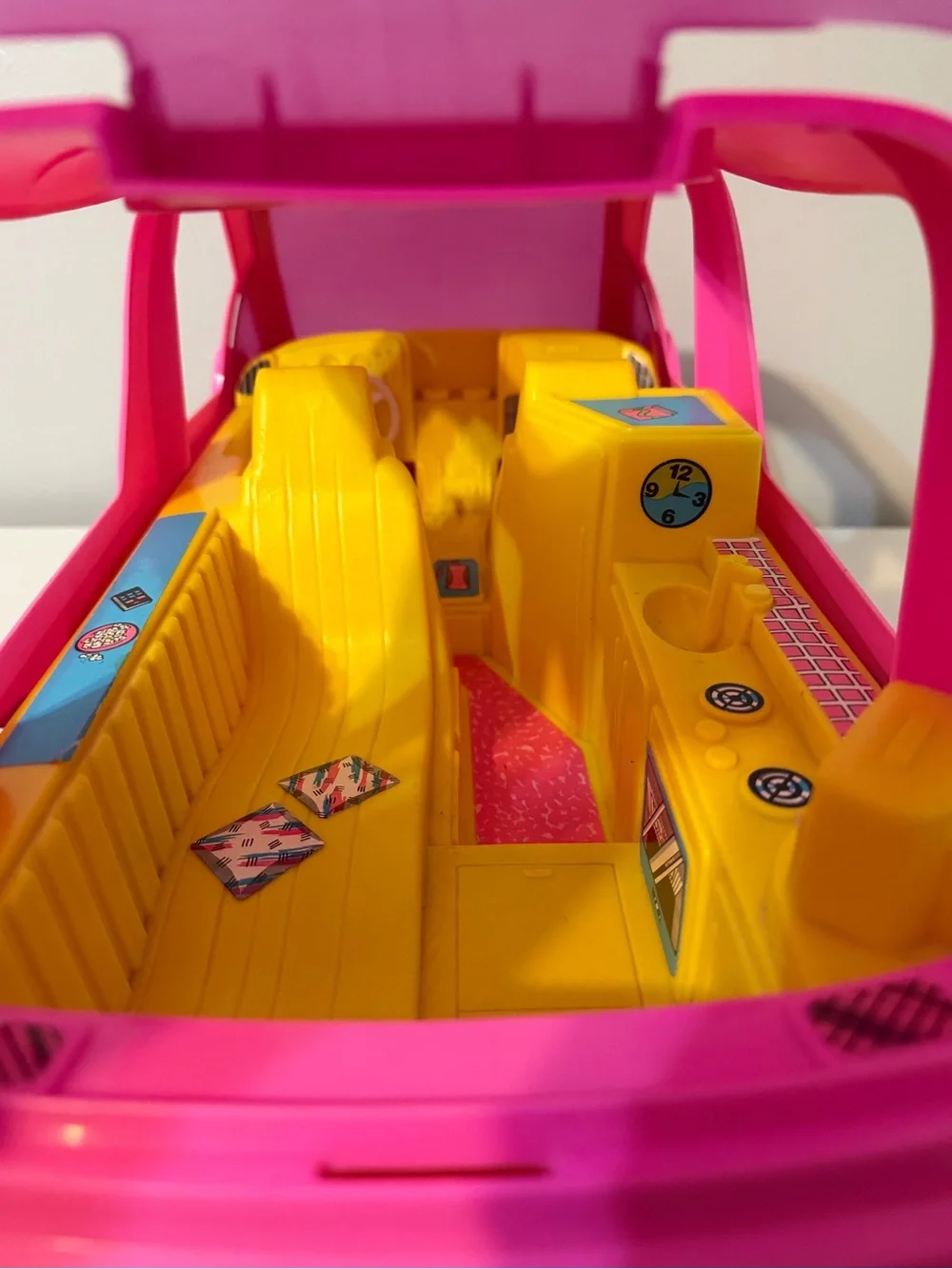 Vintage American Plastic Toys Barbie Camper Van